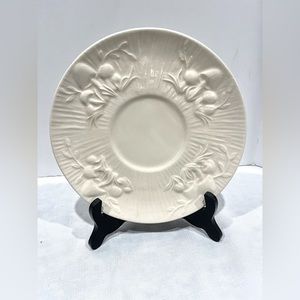 Mushroom Saucer Vintage Plates set of 2